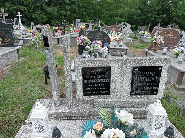 Wincenty Cieslikowski Połaniec - Grobonet - Wyszukiwarka osób pochowanych